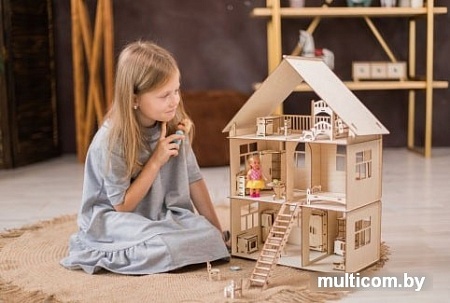 Кукольный домик ХэппиДом с мебелью HK-D002