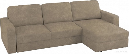 Угловой диван Mio Tesoro Aurora правый (Kashemir 230 коричневый)