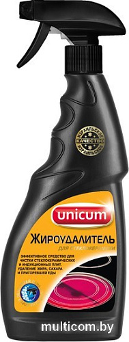 Средство для стеклокерамики Unicum Жироудалитель для стеклокерамики 500 мл