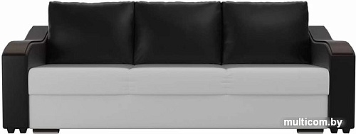 Диван Лига диванов Монако 102052 (белый/черный)
