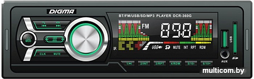 USB-магнитола Digma DCR-360G