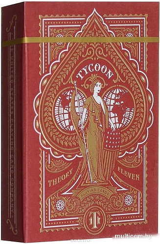Игральные карты United States Playing Card Company Theory 20 Tycoon Red T1112