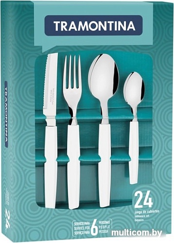 Набор столовых приборов Tramontina Munique 23299872 (белый)