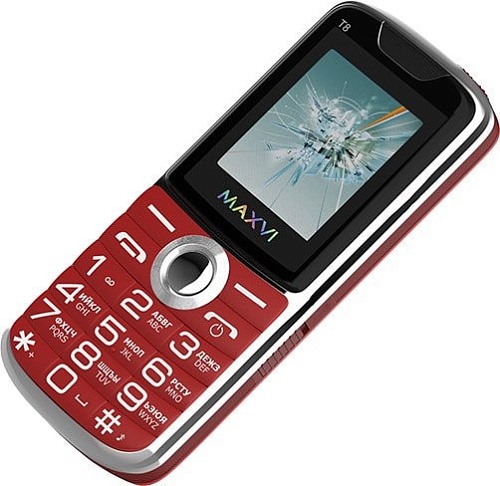 Мобильный телефон Maxvi T8 (красный)