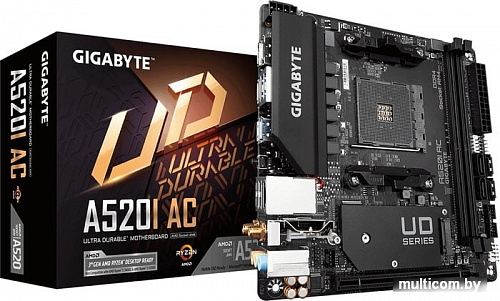 Материнская плата Gigabyte A520I AC (rev. 1.x)