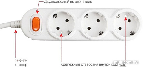 Удлинитель Power Cube PC-2-5M