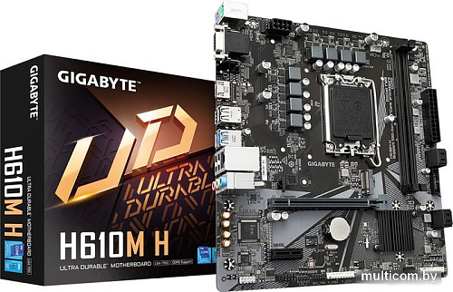 Материнская плата Gigabyte H610M H (rev. 1.0)