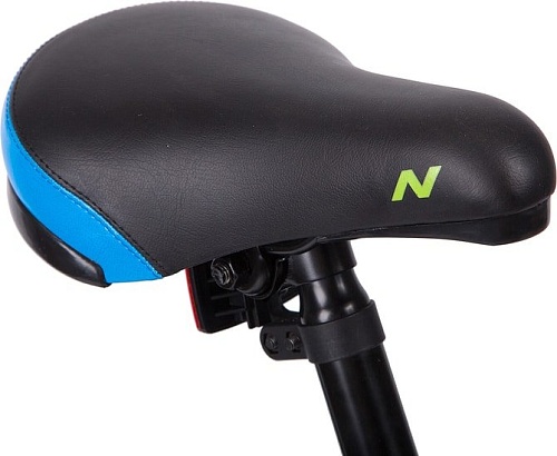 Детский велосипед Novatrack Lumen 16 (черный/синий, 2019)