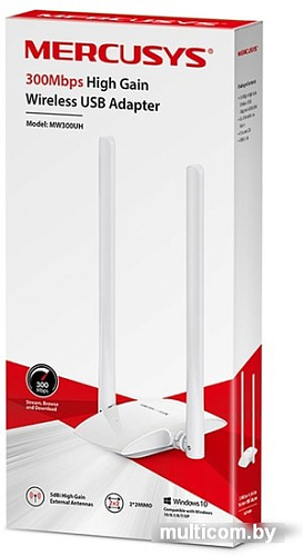 Wi-Fi адаптер Mercusys MW300UH