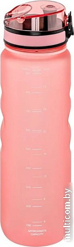 Бутылка для воды Elan Gallery Style Matte 1л 280182 (пыльная роза)