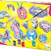 Набор для создания поделок/игрушек SES Creative Из гипса Единороги 01359