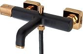Смеситель Rea Salto REA-B6352 (черный/золотой)