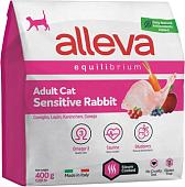 Сухой корм для кошек Alleva Equilibrium Sensitive Rabbit 400 г