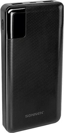 Внешний аккумулятор Sonnen Powerbank Q60P 20000mAh (черный)
