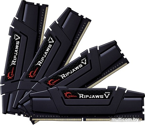 Оперативная память G.Skill Ripjaws V 4x34GB DDR4 PC4-25600 F4-3200C16Q-128GVK