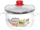 Кастрюля Сантэкс Прованс 1-2415112 (белый)