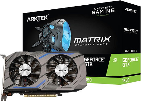 Видеокарта Arktek GeForce GTX 1650 4GB GDDR6 AKN1650D6S4GH1