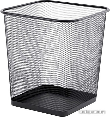Корзина для бумаг BRAUBERG Germanium 237975 (черный)