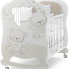 Классическая детская кроватка Italbaby Jolie Oblo 070.0860-6 (белый/шоколад)