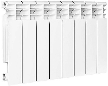 Алюминиевый радиатор Oasis 350/80 (алюминиевый, 10 секций)