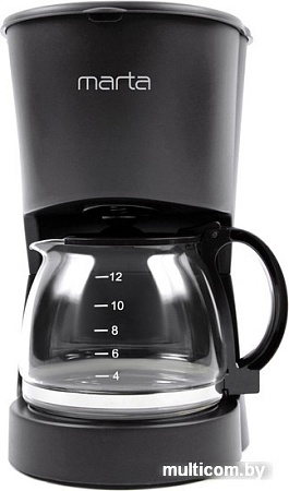 Капельная кофеварка Marta MT-2118 (черный жемчуг)