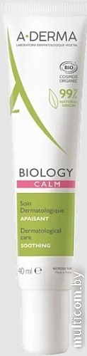 A-Derma Крем для лица Biology дерматологический успокаивающий 40 мл