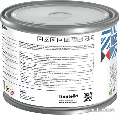 Краска Finntella Foxy Lapselli Matte Lahde F-50-1-1-FL228 0.9 л (бежевый)