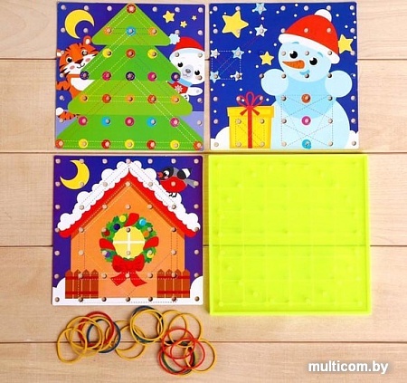 Головоломка Zabiaka Геоборд со сменными картинками 4877765