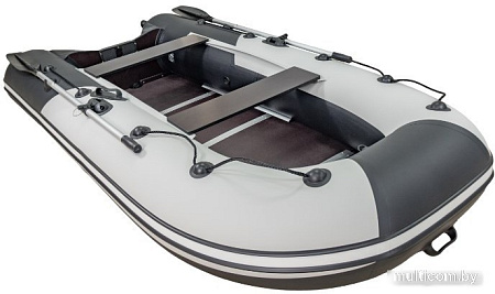 Моторно-гребная лодка Ривьера Компакт R-K-3400 СК lg/bl (светло-серый/черный)