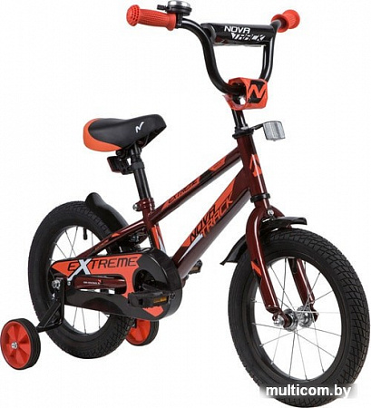 Детский велосипед Novatrack Extreme 14 2019 143EXTREME.BN9 (коричневый)
