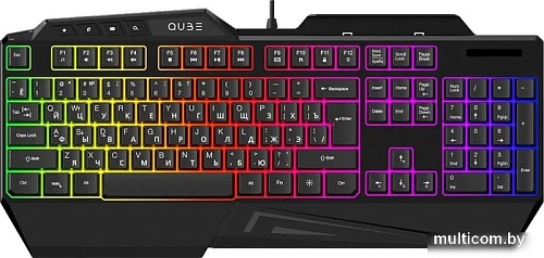 Клавиатура QUB QGKBWD002 (черный)
