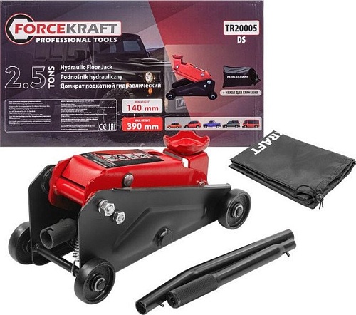 Подкатной домкрат ForceKraft FK-TR20005 2.5т