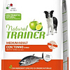 Сухой корм для собак Trainer Natural Adult Medium with Tuna (для взрослых средних пород с тунцом, рисом и морскими водорослями) 12 кг