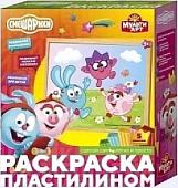 Набор для рукоделия MultiArt Раскраска пластилином Смешарики MODCLAYART-SM