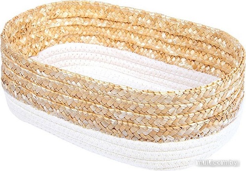 Корзина Natural House Сканди QR-22S 26?16?10 (молочный)