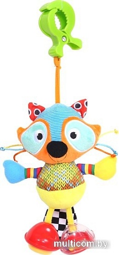 Погремушка Biba Toys Крошка-енот BS177