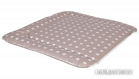 Матрас для пеленания Polini Kids Звезды 77x72 0002299-26 (макиато/белый)
