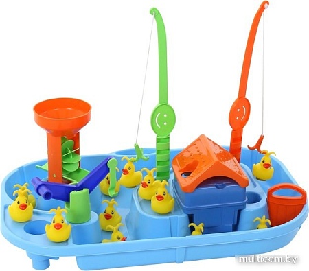 Набор игрушек для ванной Полесье Поймай уточку 40541 (в коробке)