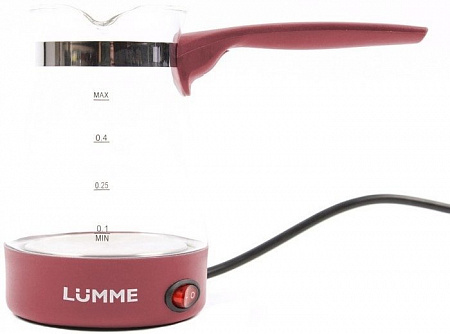 Электрическая турка Lumme LU-1630 (бордовый гранат)