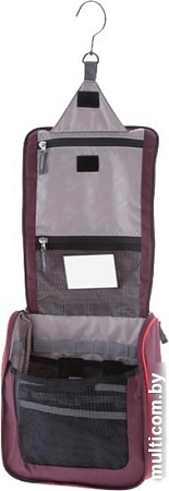 Косметичка Deuter Wash Center II 39464 5522 (aubergine/fire)