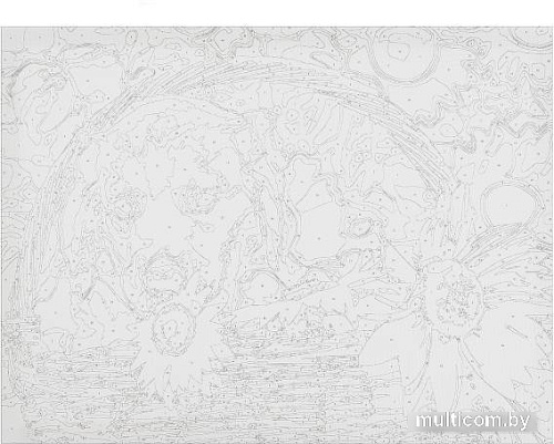 Картина по номерам MultiArt Собачка CANV30X40-MULTI31