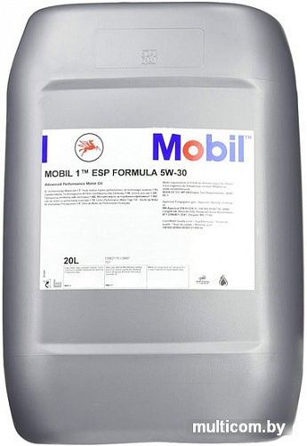 Моторное масло Mobil 1 ESP 5W-30 20л