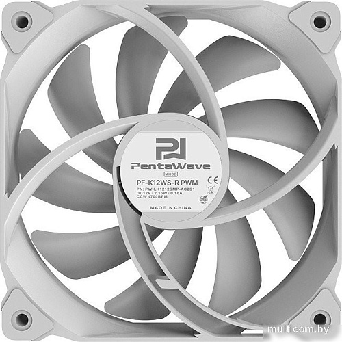 Вентилятор для корпуса PentaWave PF-K12WS-R PWM Reverse