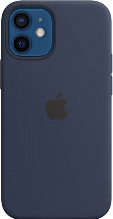 Чехол Apple MagSafe Silicone Case для iPhone 12 mini (темный ультрамарин)