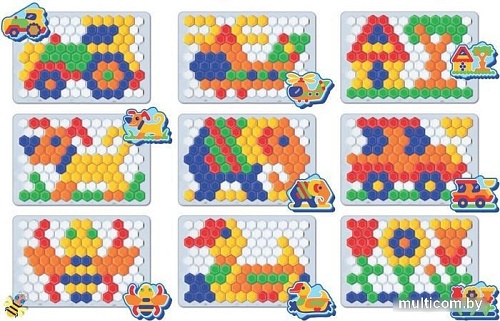 Развивающая игра Десятое королевство Мозаика. Пчелкина 03505