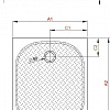 Душевой поддон Radaway Zantos F 100x90 [M3ZNF1090-06]