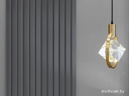 Интерьерная рейка Albico 2800x40x22 (графит)