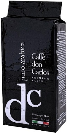 Кофе Carraro Don Carlos Puro Arabica 250г