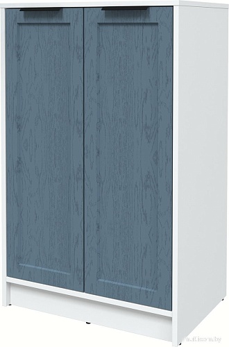 Тумба Интерлиния Концепт Тренд КТ-Т64 (белый платинум/дуб лазурный)