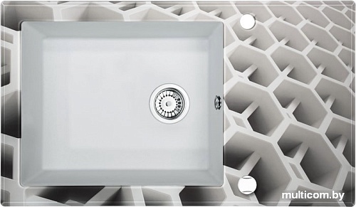 Кухонная мойка Deante Capella ZSC AC2C (алебастровый)